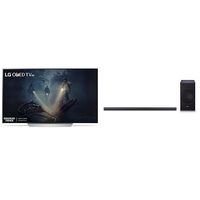 LG Electronics OLED55C7P 55-Inch 4K Ultra HD Smart OLED TV and SJ8 Sound Bar (2017 Model)