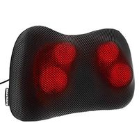 MaxKare Back & Neck Massager Pillow Shiatsu Deep Tissue with Heat Pressure Point, for Neck and Shoulder Muscles Pain Home Office Car Use