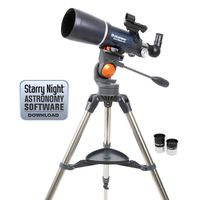 Celestron 21082 AstroMaster Refracting Telescope, Observe in no time,