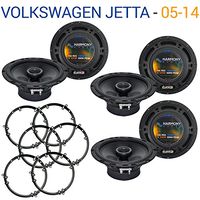 Compatible with Volkswagen Jetta 2005-2014 Factory Speaker Upgrade Harmony (3) R65 Package New