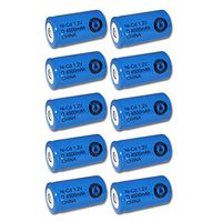 10x Exell 1.2V 4500 mAh NiCD D Rechargeable Battery Flat Top Cell FAST USA SHIP