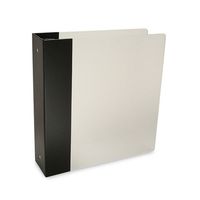Pina Zangaro Frost Translucent Acrylic 3-Ring Binder, 2-Inch Capacity