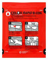 Celox Rapid B-CON Z-Fold Gauze with Hemostatic Granules, 3in x 2ft