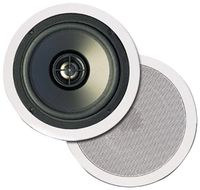 Pinnacle Speakers CM 8001 8-Inch 2-Way In-Wall / In-Ceiling Speakers with Pivot Mount Tweeters (White) (Discontinued by Manufacturer)