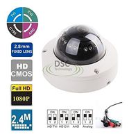 4-in-1 HD 2.8mm Wide Angle Lens 1080P 2.4MP 12IR Waterproof IP66 Camera