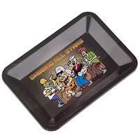 Rolling Tray Metal Tobacco Funny Trays for Weeds (Large)