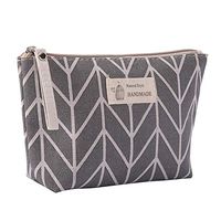 Anpay Multifunctional Durable Fabric Purse Cartoon Pattern Cosmetic Storage Bag Travel Toiletry Pouch Makeup with Zipper