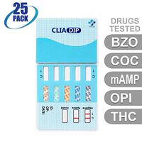 MiCare [25pk] - 5-Panel Urine Drug Test Card (BZO/COC/mAMP/OPI/THC) #MI-WDOA-654
