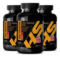 Male libido Enhancement - Male Enhancing Pills 760 MG - Black maca Capsules - 3 Bottles (180 Tablets)