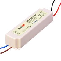 IP67 Waterproof LED Power Supply 24V DC 35W AC-DC 24Volt Lighting Transformer 24VDC Driver Plastic (SANPU LP35-W1V24)