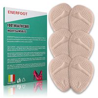 Metatarsal Pads | Metatarsal Pads for Women | Ball of Foot Cushions (3 Pairs Foot Pads) All Day Pain Relief and Comfort One Size Fits Shoe Inserts for Women