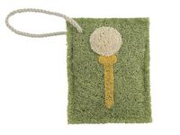 Loofah-Art Natural Non-Scratch Kitchen Scrubber - Golf (Golf Tee)