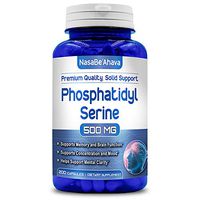 NASA Beahava Phosphatidylserine 500mg Per Serving Memory Ultimate 200 Capsules, Plus Ginkgo and DMAE, Supports Cognitive Health and Brain Function, Mental Clarity, and Focus