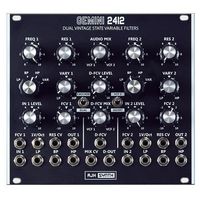 AJH Synth Gemini 2412 Dual VCF - Black