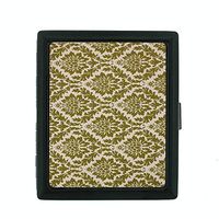 Perfection In Style Metal Cigarette Case Vintage Wallpaper Design 004