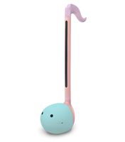 Otamatone [Special Color Edition] "Unicorn" [English Manual] Japanese Electronic Musical Instrument Portable Synthesizer from Japan by Cube / Maywa Denki, Sky Blue Face with Pink Body and Purple Tail
