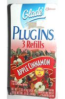 Glade PlugIns Gel Refills Apple Cinnamon, 3 count box for Glade Plugins Gel Warmer Unit