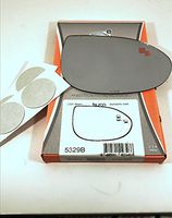 Aftermarket Mirrors Right Pass Convex Mirror Glass Lens w/Blindspot Detection for 09-13 6