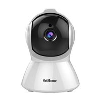 1080P WiFi IP Camera Baby Monitor with HD Night Vision, Motion Detection, 2-Way Audio, Wireless Indoor Home Security Surveillance Pan Tilt Zoom Monitor for Baby Elder Pet