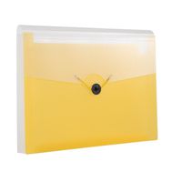 Filexec Products Letter Size 2-Tone My Expanding File, 7P, Lemon (43946-1)