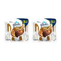 Glade Plugins Scented Oil Air Freshener, Cashmere Woods, 3 count, 2.01 Fluid Ounce - 2 Packs