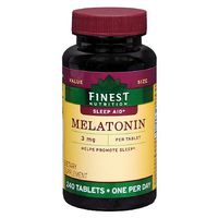 Finest Nutrition Melatonin 3mg Tablets 240 ea