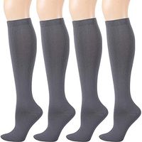 Compression Socks for Women & Men - Ovruns Best 15-20 mmHg Pregnancy Nurse Flight Travel Recovery Medical Support