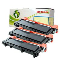 INK4WORK Compatible Toner Cartridge Replacement for Brother TN660 TN-660 to use with HL-L2320D HL-L2340DW HL-L2360DW HL-L2380DW MFC-L2700DW MFC-L2720DW MFC-L2740DW DCP-L2520DW (Black, 3-Pack)