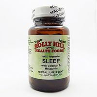 Holly Hill Health Foods, Sleep (with Valerian & Melatonin), 60 Liquid Vegetarian Capsules