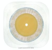 Little Ones® Two-Piece Adhesive Coupling Technology™ Skin Barrier-Description: Standard, with Flexible Fabric Collar, White Stoma: 1/5" - 1 1/14" (4.8 - 31 mm) - UOM = Box of 5