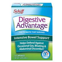 Digestive Advantage Intensive Bowel Support - Probiotic That Defends Against Gas & Bloating, 32 Capsules