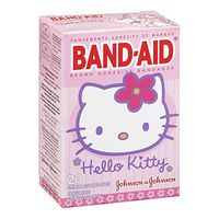 Band-Aid Bandages Hello Kitty Assorted Sizes - 20 ct, Pack of 2