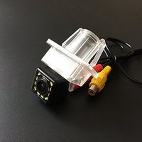 LEDs Car Rear View Camera for Mercedes Benz C180 C200 C280 C300 C350 C63 AMG/ MB C Class W204/ MB E Class W212 W207 C207& HD CCD Night Vision Waterproof and Shockproof Reversing Backup Camera (12 LED)