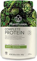PlantFusion Complete Plant Based Pea Protein Powder, Non-GMO, Vegan, Dairy Free, Gluten Free, Soy Free, Allergy Free w/Digestive Enzymes, Dietary Supplement, Natural, No-Stevia (30 Servings) 2 Pound