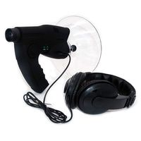 NUZAMAS Parabolic Dish Directional Microphone, Monocular X8 Times Long Distance Hearing, Birds Listening Telescope, Bush Walking, Hunting, Fishing, Camping Tools