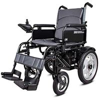 LHBNH Comfortable Wheelchair Electric Wheelchair - Powered Portable Folding Chair with The Polymer Lithium ion Battery 20a - The Smart Wheelchair for The Elderly and Disabled
