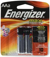 Energizer Alkaline Battery Size Aa Blister Pack 2