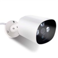 Outdoor POE IP Security Camera 1080P HD Bullet Surveillance Camera with IR Night Vision Motion Detection Remote View RTSP Support 3.6mm Lens AT-200B