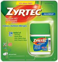 Zyrtec Bonus Pack, 40-Count by Zyrtec