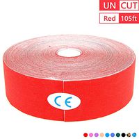 AUPCON Kinesiology Tape Breathable Physical Therapy Cotton Sports Tape Reduce Pain and Injury Recovery Provides Supports for Muscles & Joints, Knee, Shoulder, Elbow Latex Free