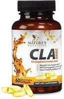 CLA Supplements 2000 - Extra Strength Natural Weight & Lean Muscle Support for Men and Women - Made in USA - Conjugated Linoleic Acid from Safflower Oil - Non-Stimulating, Non-GMO - 60 Softgels