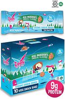 Zeek Kids Protein Bars- High Protein, Low Sugar Snack Bar for Kids. Picky Eater Approved and Real Ingredients! | Gluten Free, Soy Free