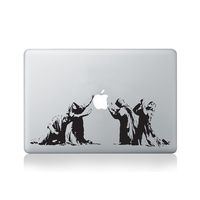 Banksy Apple Reverence Vinyl Sticker for MacBook (13-inch MacBook and 15-inch MacBook) / Laptop/Guitar