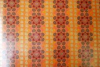 Gift Wrapping Paper - Fortune Flowers with "Good Luck"