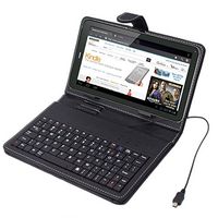 inDigi Universal 7.0" USB Tablet Case Stand with Full Keyboard for indigi, SVP, Tagital, E-Passion, NeuTab, iRulu, ProntoTec, Coby, Chromo Inc, ASUS, Dragon Touch, Amar Tablet PC Phablet