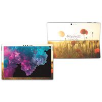 MightySkins Skin Compatible with Microsoft Surface Pro 6 Tablet - Be Happy | Protective, Durable, and Unique Vinyl Decal wrap Cover | Easy to Apply, Remove, and Change Styles | Made in The USA