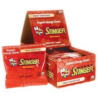 Honey Stinger, Chew Energy Fruit Smoothie Box 12 Pack Organic, 21.6 Ounce