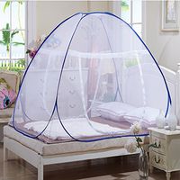Yodosun Foldable Baby Adult Double Zipper Door Sleeping Travel Bed Tent Mosquito Net Bed Canopy Crib (120190140)