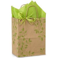 NW Ivy Lane Paper Shopping Bags - Cub Size - 8 x 4 3/4 x 10 1/4in. - 25 Pack