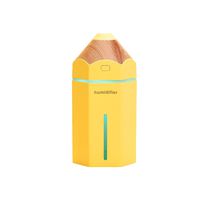Aromatherapy Essential Oil Diffuser Cool Mist Humidifier 230Ml Ultrasonic LED Light Perfect For Home,Office,Living Room,Spa,Yellow